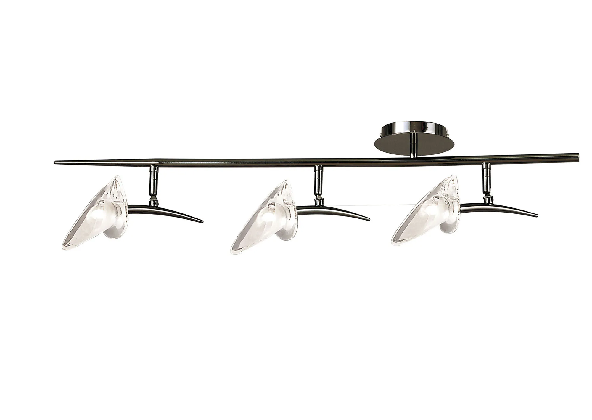 Flavia Black Chrome Ceiling Lights Mantra Surface Spot Lights Flavia Black Chrome Ceiling Lights Mantra Surface Spot Lights